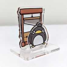 画像をギャラリービューアに読み込む, からめる ダブルアクリルスタンド ペンギン
