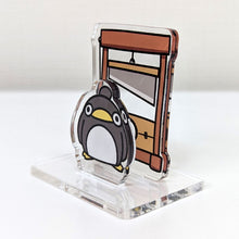 画像をギャラリービューアに読み込む, からめる ダブルアクリルスタンド ペンギン
