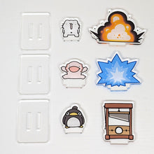 画像をギャラリービューアに読み込む, からめる ダブルアクリルスタンド 3種セット
