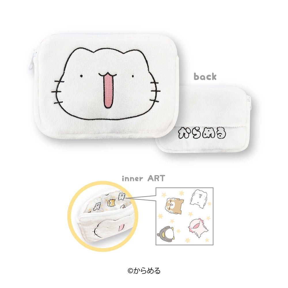 からめる ミニティッシュポーチ（ねこ） – からめる屋