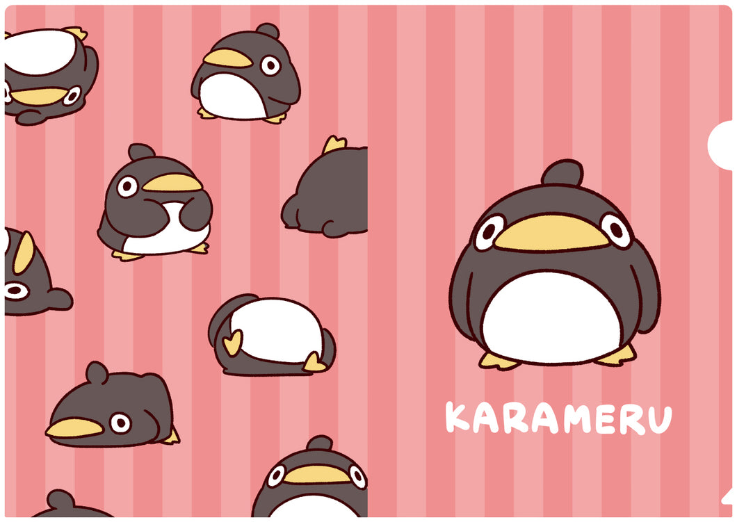【ぺんぎん様オーダーページ】 A4クリアファイル ペンギン – からめる屋